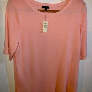 Talbots, pink blouse.Size XL. NWT.